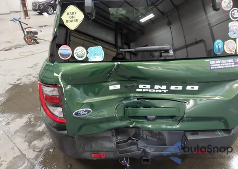 2024 Ford Bronco Sport Outer Banks z USA, uszkodzony, nr VIN 3FMCR9C64RRE64232